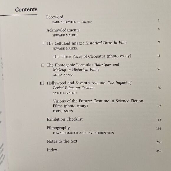 Hollywood and History: Costume Design in Film (1987, Paperback) - Picture 2 of 9